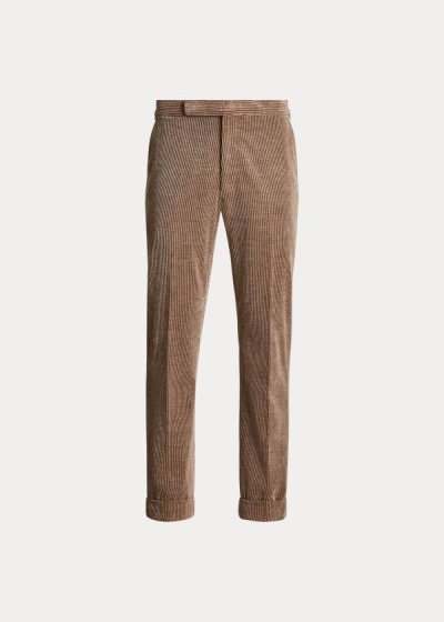 Pantalones Ralph Lauren Hombre Marrom - Gregory Corduroy - VYZJC1530